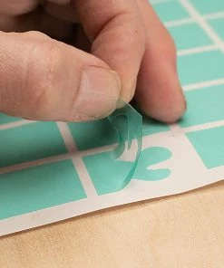 Hampshire Woodturners Finishes And Adhesives Artist’s Vinyl Stencils - Tiger Stripes & Flames