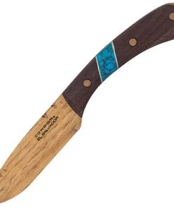 Blue Ridge Knife Supply * Blue River Wooden Knife Kit - Fixed Blade With Sheath