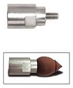 PSI Woodworking Bottle Stopper Chuck - 1"x8tpi Headstock Mount - 3/8"x16tpi Stud - Shoulder 13/16" - Import Bottle Stoppers