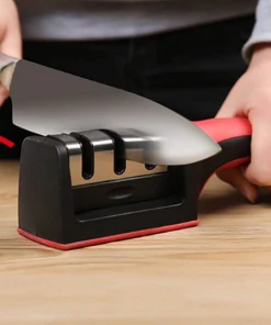 Huangshi Fusun Trade Ceramic & Tungsten Carbide Benchtop Knife Sharpener - 3 Position