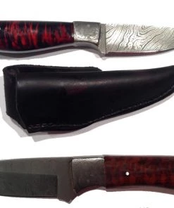 Premium Knife Supply Craig's Damascus Large Drop Point Knife Kits