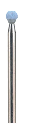 Rotary Tool Accessories Foredom CeramCut Blue Abrasive Stone 3/32" Shank - A-CK322 - Ball - 120 Fine Med