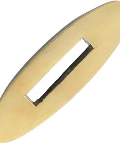 Blue Ridge Knife Supply Brass Knife Double Guard - 2.63" OAL, 5/8 OAW - Slot Is 1 3/16" X 3/16" - BL7891G