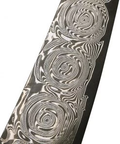 Premium Knife Supply * VG10 Hidden Tang - Big Rose Pattern - 5.25" Veggie Knife - VG10 Damascus
