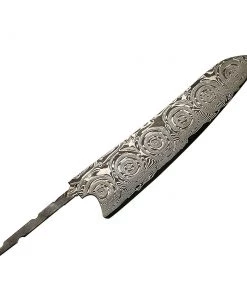 Premium Knife Supply * VG10 Hidden Tang - Big Rose Pattern - 8" Santoku Knife - VG10 Damascus Monthly Sales