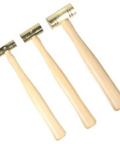 WoodWorld Of Texas Hammers, Mallets, Pry Bars & Punches Brass Head Hammer - Grace - 08 Oz