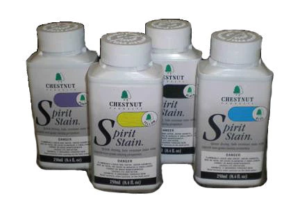 Chestnut Spirit Stains - 8 Colors (No White) - 8 Oz. Bottles 1 Chestnut Spirit Stains - 8 Colors (No White) - 8 Oz. Bottles