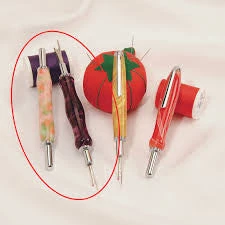 PSI Woodworking Larg & Small Hook Seam Ripper Chrome Seam Rippers