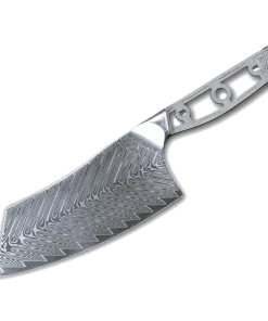 Wood World Of Texas LLC * VG10 Fish Bone Pattern - Cleaver / Veggie Blank - VG10 Damascus