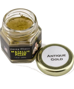 Wood World Of Texas LLC Jimmy Clewes Metallic Cream Filler - Antique Gold Jimmy Clews Embellishment Products