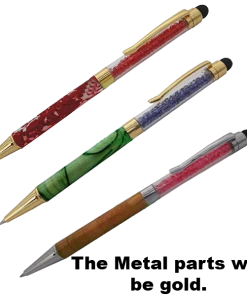 PSI Woodworking Crystal Twist Stylus Pen Kits Pen Kits By Name