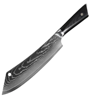 Premium Knife Supply Monthly Sales * VG10 Hidden Tang - Wave Pattern - 9.5" Chef / Cleaver - VG10 Damascus - A 2 Premium Knife Supply Monthly Sales * VG10 Hidden Tang - Wave Pattern - 9.5" Chef / Cleaver - VG10 Damascus - A