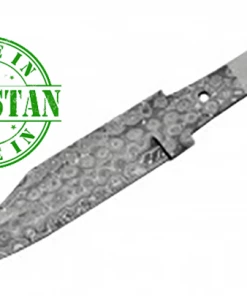 Szco Economy - 11.5" Alamo COFFIN Handle BOWIE DAMASCUS BLADE Knife Kits