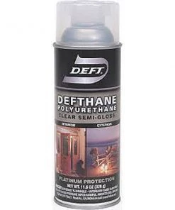 Lancaster Lacquer, Poly & Urethane Blends Defthane Polyurethane Aerosol - Semi Gloss
