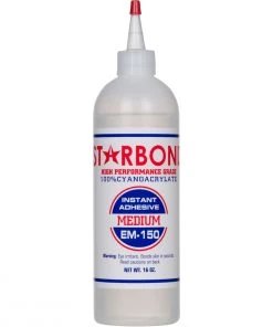 Woodturners Finishes And Adhesives Starbond Clear CA - Medium - 16 Oz