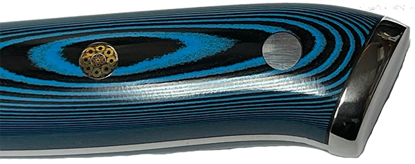 Buy Out *WW DojoII Utility Knife - Complete Steak / Utility Knife With Laminated Wood Handles And Mosaic Pin -VG-10 Damascus Steel - Limited To Stock On Hand. These Were Miss Shipped To Us. 3 Buy Out *WW DojoII Utility Knife - Complete Steak / Utility Knife With Laminated Wood Handles And Mosaic Pin -VG-10 Damascus Steel - Limited To Stock On Hand. These Were Miss Shipped To Us.