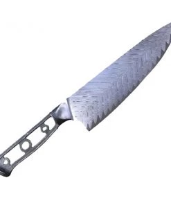 Premium Knife Supply * VG10 Feather Pattern - Chef Knife Blank - 13.5" AOL Monthly Sales