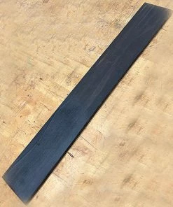 Wood World Gabon Ebony Slabs / Scales / Guitar Parts 21" X 3" X 3/8" Rough Knife Scales & Handles