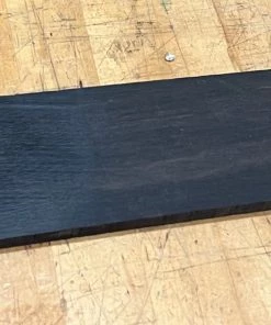 Wood World Gabon Ebony Slabs / Scales / Guitar Parts 21" X 3" X 3/8" Rough Knife Scales & Handles