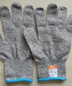 Victorinox Knife Making Tools & Sanding Siza Brand - Custom Level 5 HPPE Food / Safety Anti Cut Gloves - Cut Resistant - Size: Large