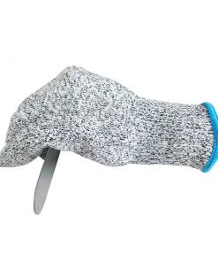 Victorinox Knife Making Tools & Sanding Siza Brand - Custom Level 5 HPPE Food / Safety Anti Cut Gloves - Cut Resistant - Size: Large