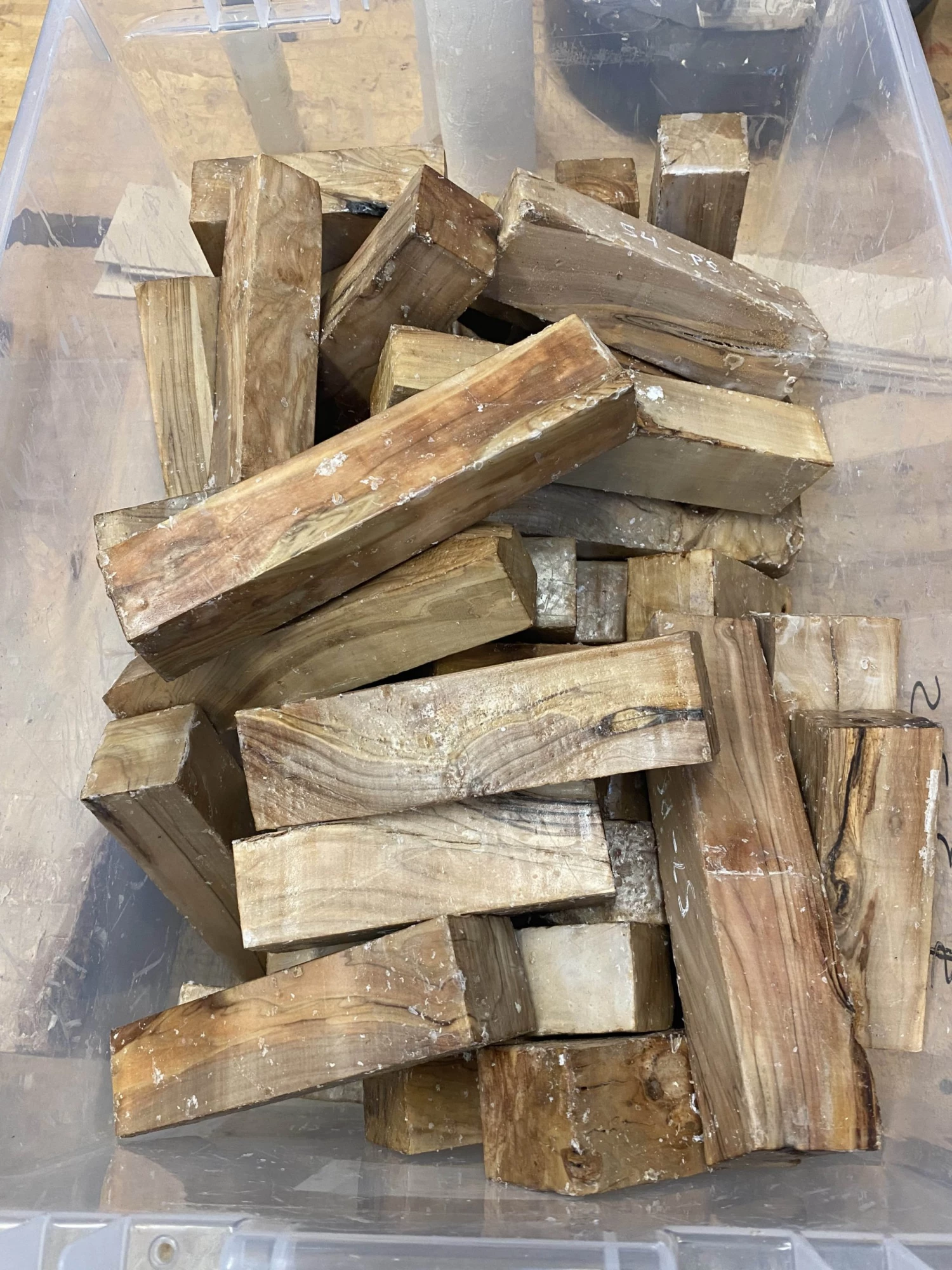 Jarra Holy Land Olivewood Turning Billets1.5x1.5 Up To 2x 2 And 5-9" Long (Small) 1 Jarra Holy Land Olivewood Turning Billets1.5x1.5 Up To 2x 2 And 5-9" Long (Small)