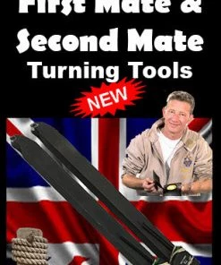 WoodWorld Of Texas Jimmy Clewes 1'st & 2'nd Mate Hollowing Tools (Un-Handled) Jimmy Clewes Signature Tools