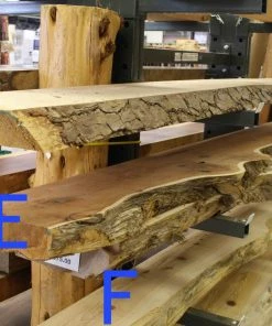 Misc Mantles - Natural Edge