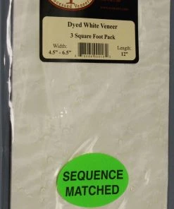 Sauers & Company Veneer - White Dyed Veneer Pack