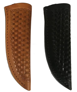 Premium Knife Supply Knife Sheath Tooled Leather - SH300 - 1 1/8" Opening And A 5 1/8" Length - Hand Made In USA
