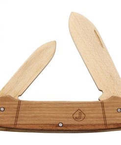 Blue Ridge Knife Supply * JJ's Wooden Canoe Knife Kit - Canoe Style - Gift Tin Knife Kits