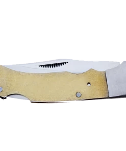 Premium Knife Supply Knife Kits Buck Horn Lock Back Folder - 9CR14 Stainless Steel