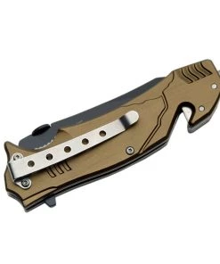Premium Knife Supply 4.5" "Marines" Rescue Knife Limited Edition - Tan Knives Completed