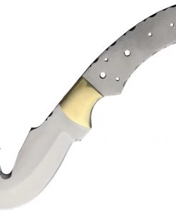 Szco Knife Kits Economy - Mathew's Guthook Blade W/ Brass Bolster 9" Overall - S.S.