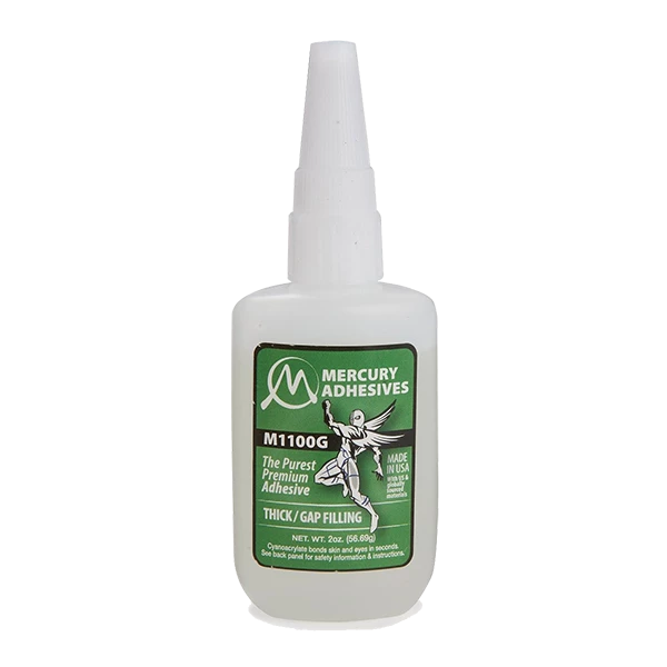 Mercury Adhesive Thick CA Gap Filling - 2oz - M110G Woodturners Finishes And Adhesives 1 Mercury Adhesive Thick CA Gap Filling - 2oz - M110G Woodturners Finishes And Adhesives