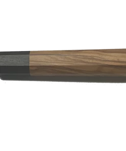 YAI WW Dojo Japanese Style Nakiri Knife - African Blackwood & Olivewood Octagonal Handle - 440C S.S. - Completed Knife Monthly Sales