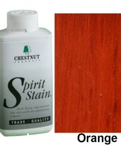 Jimmy Clews Embellishment Products Chestnut Spirit Stains -8 Oz. Bottles - Orange