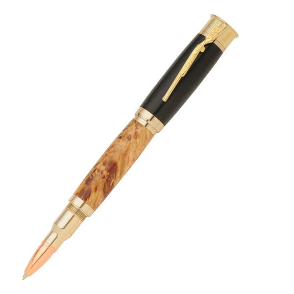 PSI Woodworking Pen Kits By Name Over & Under Rollerball Gold Or Gun Metal 1 PSI Woodworking Pen Kits By Name Over & Under Rollerball Gold Or Gun Metal