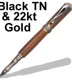 PSI Woodworking Pen Kits By Name Broadwell Nouveau Sceptre Rollerball & Fountain Pens