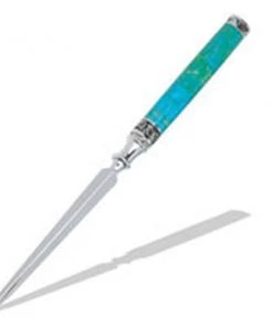 PSI Woodworking Sculpted Letter Opener - Chrome "Arbor" Letter Openers & Magnifiers