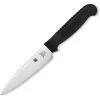 Blue Ridge Spyderco Paring Knife Black Plain - Japan Kitchen Knives And Other Specialty Knives