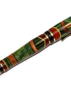 Premium Knife Supply Accent Sheets - Green/White Knife Handle ( Scales ) Spacers