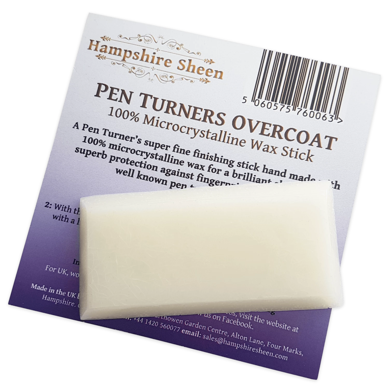 Hampshire Sheen - Pen Turners Overcoat Sticks Other Embellishment Products 1 Hampshire Sheen - Pen Turners Overcoat Sticks Other Embellishment Products