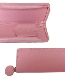 Barracuda PU Leather Pen Bag W Zipper (Holds 1 Pen - Black, Brown Or Pink)