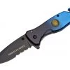Premium Knife Supply Knives Completed 4.5" "Police" Rescue Knife Limited Edition - Blue/Black