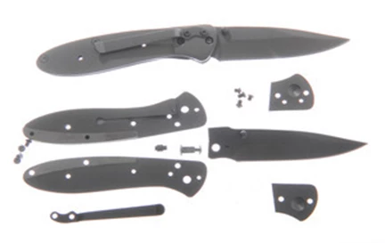 Premium Knife Supply Raptor Titanium Coated Folder Kit 2 Premium Knife Supply Raptor Titanium Coated Folder Kit