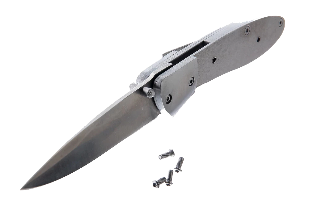 Premium Knife Supply Knife Kits Raptor Folder Kit - Satin 4 Premium Knife Supply Knife Kits Raptor Folder Kit - Satin