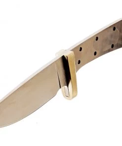 Premium Knife Supply Knife Kits Desert Drop Point Skinner W/ Brass Bolster