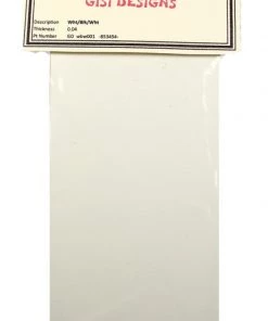 Premium Knife Supply Accent Sheets - White/Black Knife Handle ( Scales ) Spacers