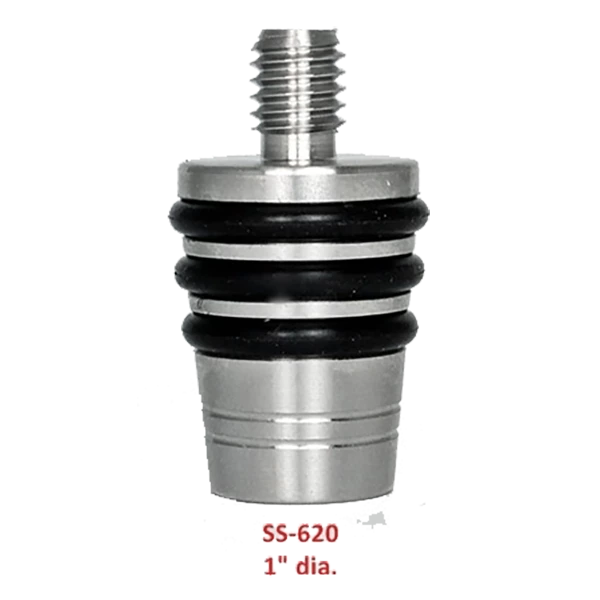 Ruth Niles Whiskey Bottle Stoppers - Stainless Steel - Made In USA - SS-620 - 1" Dia - Medium 1 Ruth Niles Whiskey Bottle Stoppers - Stainless Steel - Made In USA - SS-620 - 1" Dia - Medium